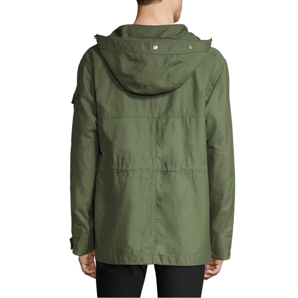 Rag and Bone Miles Hooded Military Parka Jacket C2 - Picture 3 of 8